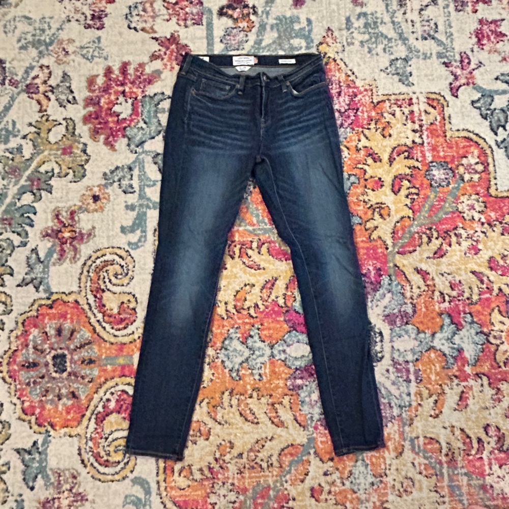 Lucky Brand Brooke Skinny Dark Wash Jeans